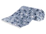 Coperta Tammy 150 × 100 Cm Blu/Beige