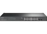 Tp-Link SG2218P Switch Di Rete L2/L2+ Gigabit Ethernet (10/100/1000) Power Over Ethernet (Poe) 1U Nero (SG2218P)