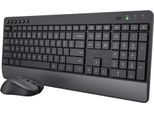 Tastiera Con Mouse Trust Trezo Nero Qwerty Spagnolo