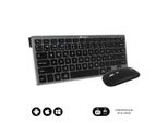 Tastiera E Mouse Senza Fili Subblim OCO020 Combo Multidispositivo Compatto/Grigio