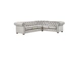 Divano Angolare Grigio Chiaro Chesterfield Mobili Creativi Nuovo Soggiorno Design Moderno Divano