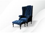 Poltrona Chesterfield Poltrona + Sgabello Relax Tv Divano A 1 Posto Divano A 1 Posto