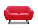 Divano 2 Posti Design Divani Tappezzeria Moderna Seduta Tessuto Due Posti Nuovo Divano