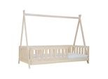 Letto In Legno Letto In Vero Legno Letti Letto A Baldacchino Hotel 90X200 Stile Mobili Massicci Nuovo