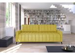 Divano A Tre Posti Tappezzeria Di Design Divano Moderno A 3 Posti Mobili Da Camera Giallo