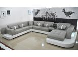 Divano In Pelle Divano Moderno In Pelle Design Divano Angolare Imbottitura Tessile Zona Giorno