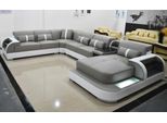 Divano In Pelle Divano Moderno Imbottito In Pelle Design Divano Angolare Divano Tessile Zona Giorno