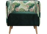 Design Sedia Di Lusso Poltrona Divano 1 Posto Televisione Lounge Chaise Sofa Pelle Tessile