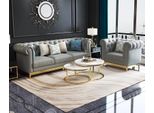 Divano Chesterfield Di Lusso Divano Imbottito Sedile In Pelle Suite 321 Divani A Sedere