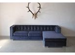 Divano Angolare In Tessuto Design Divano Imbottito Seduta Set Divano Moderno Angolare Chesterfield