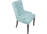 Set Di Sedie Imbottite Chesterfield Gruppo Sala Da Pranzo 4X Poltrona Poltrona