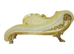 Chesterfield RéCamièRe Stile Antico Noble Chaiselongue Chaise Longue Divano Lounger Nuovo
