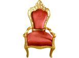 Sedia Trono Poltrona Set Sala Da Pranzo Designer Legno Stile Antico Barocco Rococò Re