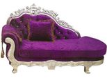 Nobile Chesterfield Antico Stile Chaise Longue Divano Chaise Longue Nuovo RéCamièRe