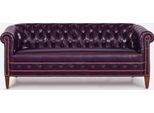 Set Di Divani Chesterfield Divano Imbottito 3+2+1 Posti In Pelle Set Di Divani In Pelle