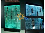 Mensole Da Banco Designer Illuminato Led Acqua Bar Mensola Colonna D'acqua