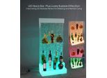 Designer Led Bar Scaffali Acqua Parete Bar Contatore Scaffale Mobili Acqua Pareti Scaffale Nuovo