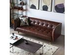 Divano Chesterfield A 3 Posti Divano In Pelle Divano Imbottito Set Di Divani A 3 Posti Nuovo