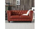 Set Di Divani Chesterfield Di Design A 2 Posti In Pelle Divano Imbottito Divani Divano Seduta