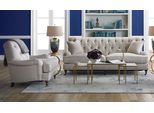 Divano Chesterfield Di Lusso Divano Imbottitura Sedile Tessuto Set 3+1 Posti Divani