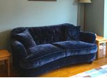 Divano Tessile Di Lusso Chesterfield Couch Divani Tappezzeria 3 Posti Tessuto Nuovo
