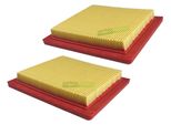 2 X Filtro Aria Stiga Castel Tosaerba Da Giardino RM45 SV150 SV40 Motore 1111-9169-01