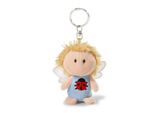 Nici 34552 Angelo Custode - Ti Proteggo - Portachiavi In Peluche Da 7 Cm