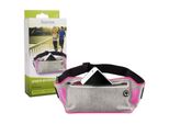 Borsa Sportiva Da Running Per Smartphone Grigio/Rosa