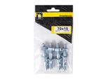 4X Bullone Di Ancoraggio Per Carichi Pesanti 70 Mm M10