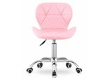 Sedia Girevole Rosa Sedia Da Scrivania Regolabile