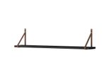 Scaffale A Muro Rovere Ribbeck/Pietra Nera 102 Cm - Moderno, Pannello In Laminato