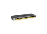 NETGEAR Netzwerk-Switch GS116LP, grau, B:29,30cm H:8,30cm T:36,80cm, Netzwerk-Switches