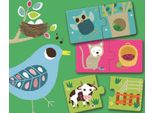 Djeco Puzzle Case Animali 12X2 Pezzi