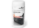 Durable Salviettine Detergenti Per Superfici In Plastica Superclean Box 100, 100 Pezzi, Bianco, 570802