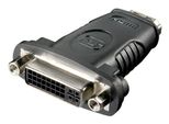 Goobay 60752 Adattatore HDMI™/DVI-I, Nichelato, Presa Hdmi™ (Tipo A), Nero - Presa Hdmi™ (Tipo A) > Presa DVI-I Dual Link (24+5 Pin)