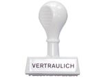 Wedo 19326 Wedo Textstempel "Vertraulich"""