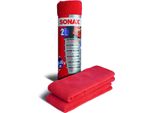 Sonax Panno In Microfibra Per Esterni - Il Professionista Della Verniciatura 40 X 40 Cm (Confezione Da 2)
