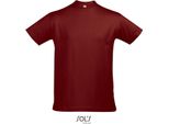 Sols 11500 | Imperial Maglietta Da Uomo Unisex - Colore: Chili Red - Taglia: M