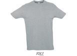 Sols 11500 | Imperial Maglietta Da Uomo Unisex - Colore: Grigio Melange - Taglia: Xs