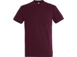 Sols 11500 | Imperial Maglietta Da Uomo Unisex - Colore: Borgogna - Taglia: 3XL