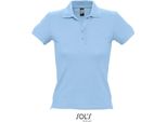 Sols 11310 | Poloshirt Da Donna People 210 - Farbe: Sky Blue - GrößE: M