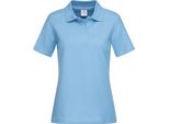 Stedman ST3100 | Polo Donna Piqué 100 - Colore: Azzurro - Taglia: Xl