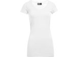 Promodoro 3087 | Maglietta Donna Slim Fit Scollo A V Lungo - Colore: Bianco - Taglia: Xs