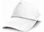 Result Headwear RC005J | Berretto / Cappello In Cotone Junior - Colore: Bianco - Taglia: Unica