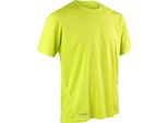 Spiro S253M | Maglietta Sportiva Quick Dry + Quick Dry - Colore: Lime - Taglia: Xl