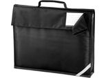 Quadra QD51 | Portadocumenti/Borsa Junior | 37 X 30 X 6 Cm - Colore: Nero - Dimensioni: 37 X 30 X 6 Cm