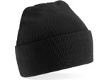 Beechfield B45B | Junior Original Cuffed Beanie Cappello Invernale - Colore: Nero - Taglia: Unica