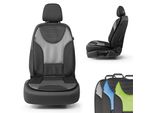 Walser Coprisedile Auto Grafis, Coprisedile Auto Universale, Protezione Per Sedile Auto, Protezione Per Sedile Auto, Coprisedile Auto Nero-Grigio