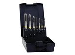 Exact 05112 Cnc Tap Set 7-Piece Metric Right Hand Cutting Din 371 Hss Shape B 1 Set