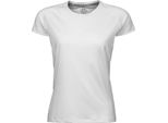 Tee Jays 7021 | Maglietta Sportiva Cool-Dry Da Donna - Colore: Bianco - Taglia: Xl